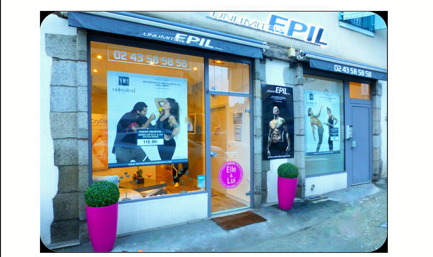 MATÉRIEL D'INSTITUT DE BEAUTÉ (Épilation définitive & Électrostimulation)